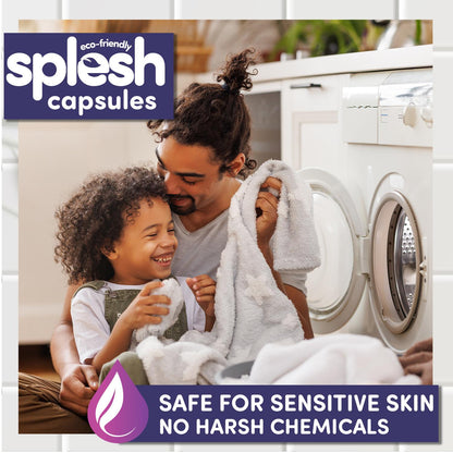 Splesh Xtra Stain Removal 3in1 Laundry Capsules, 5 Months Supply Bulk Buy 140 Washes